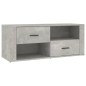 vidaXL TV-Schrank Betongrau 100x35x40 cm Holzwerkstoff vidaXL TV-Schrank Betongrau 100x35x40 cm Holzwerkstoff