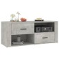 vidaXL TV-Schrank Betongrau 100x35x40 cm Holzwerkstoff vidaXL TV-Schrank Betongrau 100x35x40 cm Holzwerkstoff