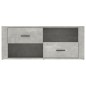 vidaXL TV-Schrank Betongrau 100x35x40 cm Holzwerkstoff vidaXL TV-Schrank Betongrau 100x35x40 cm Holzwerkstoff