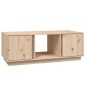 vidaXL Couchtisch 110x50x40 cm Massivholz Kiefer vidaXL Couchtisch 110x50x40 cm Massivholz Kiefer