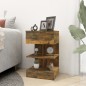 vidaXL Nachttisch Räuchereiche 40x35x65 cm Holzwerkstoff vidaXL Nachttisch Räuchereiche 40x35x65 cm Holzwerkstoff