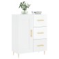 vidaXL Sideboard Hochglanz-Weiß 69,5x34x90 cm Holzwerkstoff vidaXL Sideboard Hochglanz-Weiß 69,5x34x90 cm Holzwerkstoff