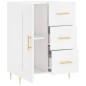 vidaXL Sideboard Hochglanz-Weiß 69,5x34x90 cm Holzwerkstoff vidaXL Sideboard Hochglanz-Weiß 69,5x34x90 cm Holzwerkstoff