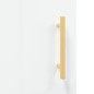 vidaXL Sideboard Hochglanz-Weiß 69,5x34x90 cm Holzwerkstoff vidaXL Sideboard Hochglanz-Weiß 69,5x34x90 cm Holzwerkstoff