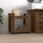 vidaXL Bürowagen Braun Eichen-Optik 60x45x60 cm Holzwerkstoff vidaXL Bürowagen Braun Eichen-Optik 60x45x60 cm Holzwerkstoff