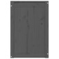 vidaXL Wäschetruhe Grau 44x44x66 cm Massivholz Kiefer vidaXL Wäschetruhe Grau 44x44x66 cm Massivholz Kiefer