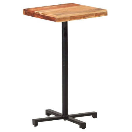 vidaXL Bartisch Quadratisch 50x50x110 cm Akazie Massivholz
