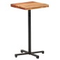 vidaXL Bartisch Quadratisch 50x50x110 cm Akazie Massivholz vidaXL Bartisch Quadratisch 50x50x110 cm Akazie Massivholz
