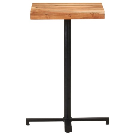 vidaXL Bartisch Quadratisch 50x50x110 cm Akazie Massivholz