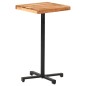 vidaXL Bartisch Quadratisch 50x50x110 cm Akazie Massivholz vidaXL Bartisch Quadratisch 50x50x110 cm Akazie Massivholz