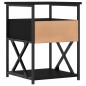 vidaXL Nachttisch Schwarz 40x42x55 cm Holzwerkstoff vidaXL Nachttisch Schwarz 40x42x55 cm Holzwerkstoff