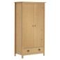 vidaXL Kleiderschrank mit 2 Türen Hill 89x50x170 cm Massivholz Kiefer vidaXL Kleiderschrank mit 2 Türen Hill 89x50x170 cm Massivholz Kiefer