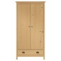 vidaXL Kleiderschrank mit 2 Türen Hill 89x50x170 cm Massivholz Kiefer vidaXL Kleiderschrank mit 2 Türen Hill 89x50x170 cm Massivholz Kiefer