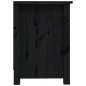 vidaXL TV-Schrank Schwarz 103x36,5x52 cm Massivholz Kiefer vidaXL TV-Schrank Schwarz 103x36,5x52 cm Massivholz Kiefer