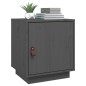 vidaXL Nachttische 2 Stk. Grau 40x34x45 cm Massivholz Kiefer vidaXL Nachttische 2 Stk. Grau 40x34x45 cm Massivholz Kiefer