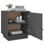 vidaXL Nachttische 2 Stk. Grau 40x34x45 cm Massivholz Kiefer vidaXL Nachttische 2 Stk. Grau 40x34x45 cm Massivholz Kiefer