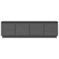 vidaXL TV-Schrank Grau 156x37x45 cm Massivholz Kiefer vidaXL TV-Schrank Grau 156x37x45 cm Massivholz Kiefer