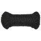 vidaXL Arbeitsseil Schwarz 8 mm 250 m Polypropylen vidaXL Arbeitsseil Schwarz 8 mm 250 m Polypropylen