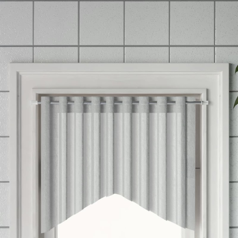 vidaXL Gardinenstangen 2 Stk. Weiß und Silbern 60-105 cm Aluminium vidaXL Gardinenstangen 2 Stk. Weiß und Silbern 60-105 cm Aluminium