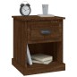 vidaXL Nachttisch Braun Eichen-Optik 39x39x47,5 cm Holzwerkstoff vidaXL Nachttisch Braun Eichen-Optik 39x39x47,5 cm Holzwerkstoff
