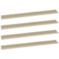 vidaXL Wandregale 4 Stk. Sonoma-Eiche 100x9x3 cm vidaXL Wandregale 4 Stk. Sonoma-Eiche 100x9x3 cm