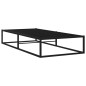 vidaXL Bettgestell Schwarz Metall 90x200 cm vidaXL Bettgestell Schwarz Metall 90x200 cm