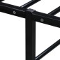 vidaXL Bettgestell Schwarz Metall 90x200 cm vidaXL Bettgestell Schwarz Metall 90x200 cm