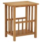 vidaXL Zeitungstisch 45x35x55 cm Eiche Massivholz vidaXL Zeitungstisch 45x35x55 cm Eiche Massivholz