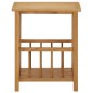 vidaXL Zeitungstisch 45x35x55 cm Eiche Massivholz vidaXL Zeitungstisch 45x35x55 cm Eiche Massivholz