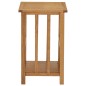 vidaXL Zeitungstisch 45x35x55 cm Eiche Massivholz vidaXL Zeitungstisch 45x35x55 cm Eiche Massivholz