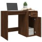 vidaXL Schreibtisch Braun Eichen-Optik 100x49x75 cm Holzwerkstoff vidaXL Schreibtisch Braun Eichen-Optik 100x49x75 cm Holzwerkstoff