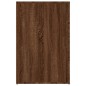 vidaXL Schreibtisch Braun Eichen-Optik 100x49x75 cm Holzwerkstoff vidaXL Schreibtisch Braun Eichen-Optik 100x49x75 cm Holzwerkstoff