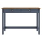 vidaXL Konsolentisch Hill 2 Schubladen Grau 110x45x74 cm Kiefernholz vidaXL Konsolentisch Hill 2 Schubladen Grau 110x45x74 cm Kiefernholz