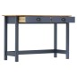 vidaXL Konsolentisch Hill 2 Schubladen Grau 110x45x74 cm Kiefernholz vidaXL Konsolentisch Hill 2 Schubladen Grau 110x45x74 cm Kiefernholz