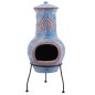 RedFire Gartenkamin Colima Ton Blau/Rot 86031 RedFire Gartenkamin Colima Ton Blau/Rot 86031