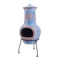 RedFire Gartenkamin Colima Ton Blau/Rot 86031 RedFire Gartenkamin Colima Ton Blau/Rot 86031