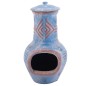 RedFire Gartenkamin Colima Ton Blau/Rot 86031 RedFire Gartenkamin Colima Ton Blau/Rot 86031