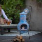 RedFire Gartenkamin Colima Ton Blau/Rot 86031 RedFire Gartenkamin Colima Ton Blau/Rot 86031
