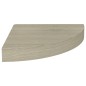 vidaXL Eck-Schweberegale 2 Stk. Eichefarben 25x25x3,8 cm MDF vidaXL Eck-Schweberegale 2 Stk. Eichefarben 25x25x3,8 cm MDF