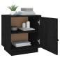 vidaXL Nachttische 2 Stk. Schwarz 40x34x45 cm Massivholz Kiefer vidaXL Nachttische 2 Stk. Schwarz 40x34x45 cm Massivholz Kiefer