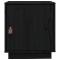 vidaXL Nachttische 2 Stk. Schwarz 40x34x45 cm Massivholz Kiefer vidaXL Nachttische 2 Stk. Schwarz 40x34x45 cm Massivholz Kiefer
