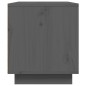 vidaXL TV-Schrank Grau 80x35x40,5 cm Massivholz Kiefer vidaXL TV-Schrank Grau 80x35x40,5 cm Massivholz Kiefer