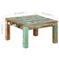 vidaXL Couchtisch 60x60x35 cm Altholz Massiv vidaXL Couchtisch 60x60x35 cm Altholz Massiv
