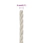 vidaXL Arbeitsseil Weiß 8 mm 100 m Polypropylen vidaXL Arbeitsseil Weiß 8 mm 100 m Polypropylen