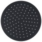 vidaXL Regenbrause Edelstahl 25 cm Rund Schwarz vidaXL Regenbrause Edelstahl 25 cm Rund Schwarz