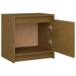vidaXL Nachttisch Honigbraun 40x30,5x40 cm Massivholz Kiefer vidaXL Nachttisch Honigbraun 40x30,5x40 cm Massivholz Kiefer