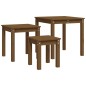 vidaXL Satztische 3 Stk. Honigbraun Massivholz Kiefer vidaXL Satztische 3 Stk. Honigbraun Massivholz Kiefer