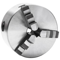 vidaXL 3-Backen-Drehfutter Selbstzentrierend 125 mm Stahl 