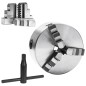 vidaXL 3-Backen-Drehfutter Selbstzentrierend 125 mm Stahl vidaXL 3-Backen-Drehfutter Selbstzentrierend 125 mm Stahl