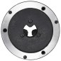 vidaXL 3-Backen-Drehfutter Selbstzentrierend 125 mm Stahl vidaXL 3-Backen-Drehfutter Selbstzentrierend 125 mm Stahl